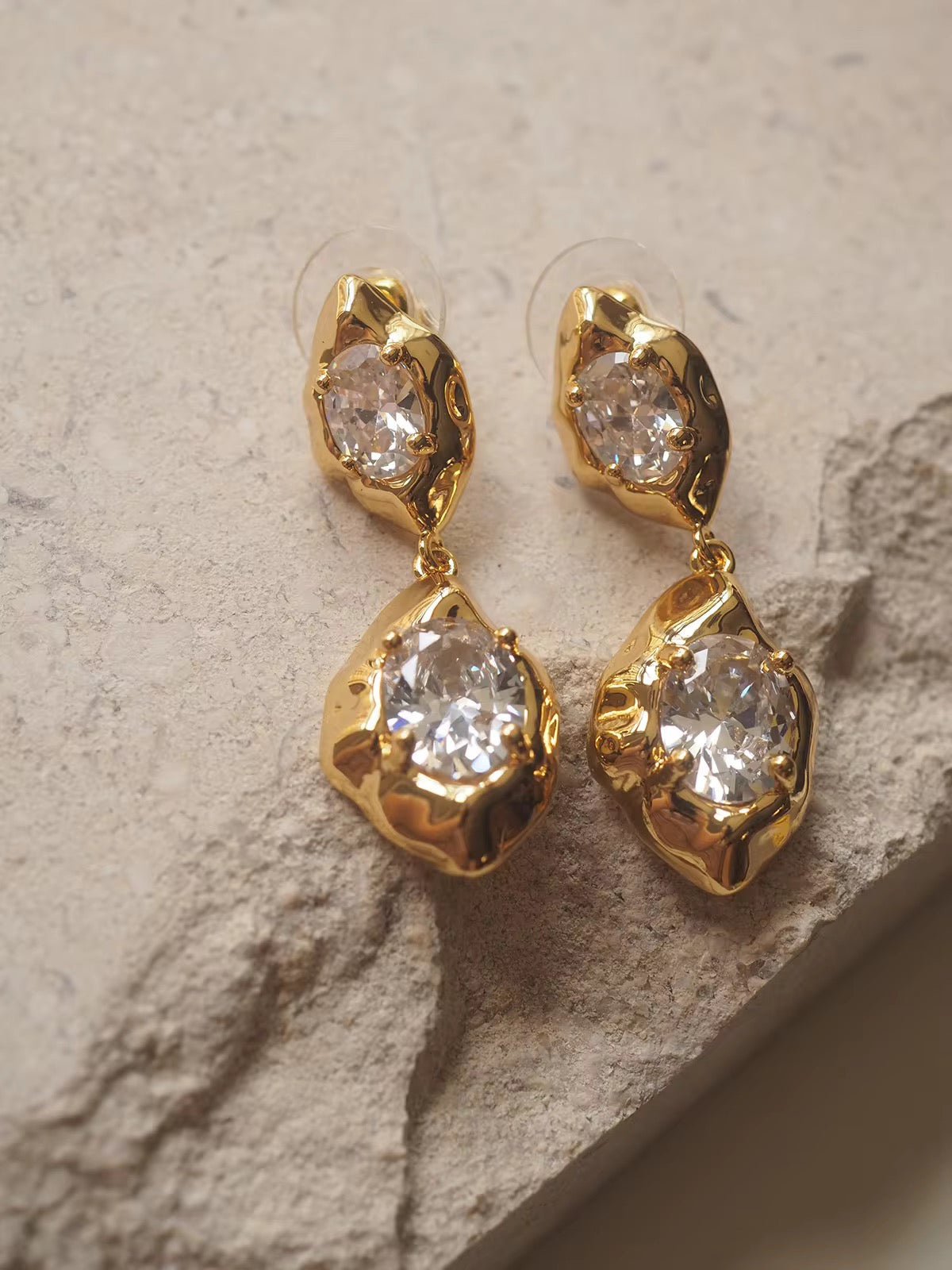 Geometrical Pattern Earrings