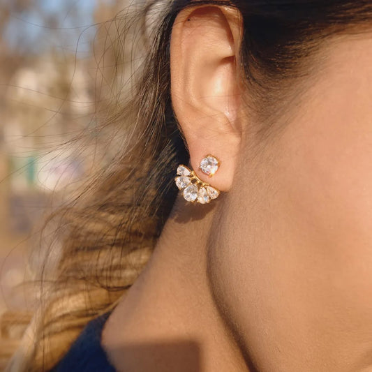Water Drop  Detachable Earring