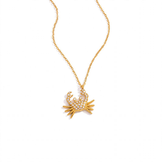 Crab dainty Necklace